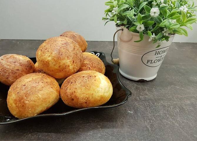 pieczone pączki twarogowe