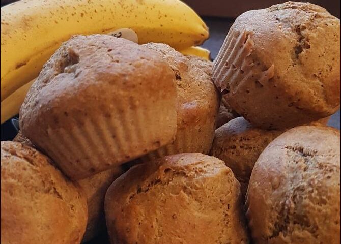 muffinki bananowe